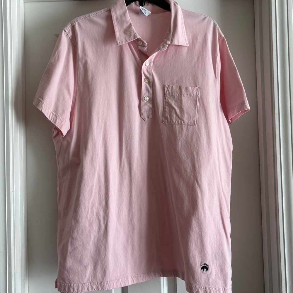 Brooks Brothers Light Pink Slim Fit Shirt XL